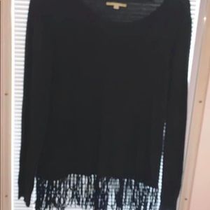 Gianni Bini Fringed Sweater